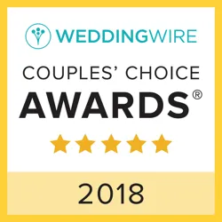WeddingWire Couples’ Choice Award 2018