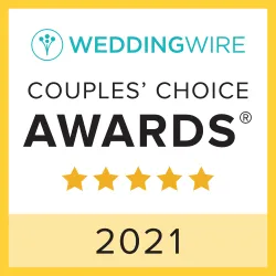 WeddingWire Couples’ Choice Award 2021